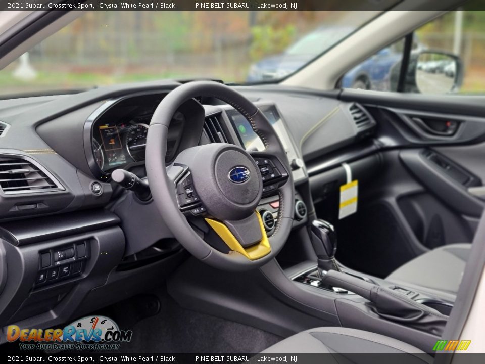 2021 Subaru Crosstrek Sport Crystal White Pearl / Black Photo #13
