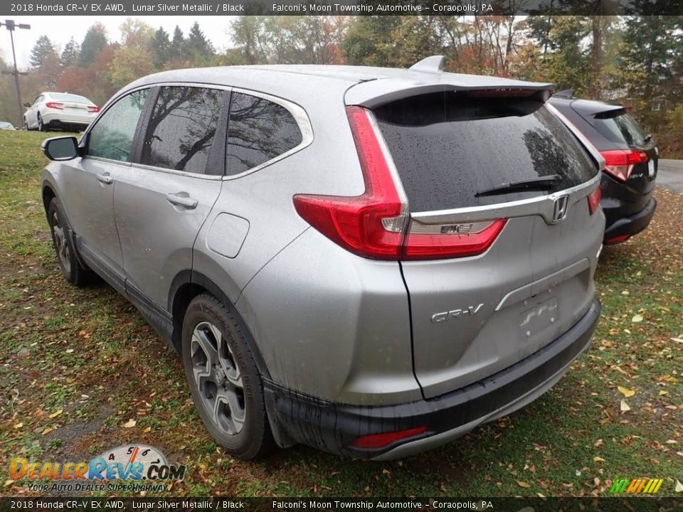 2018 Honda CR-V EX AWD Lunar Silver Metallic / Black Photo #2