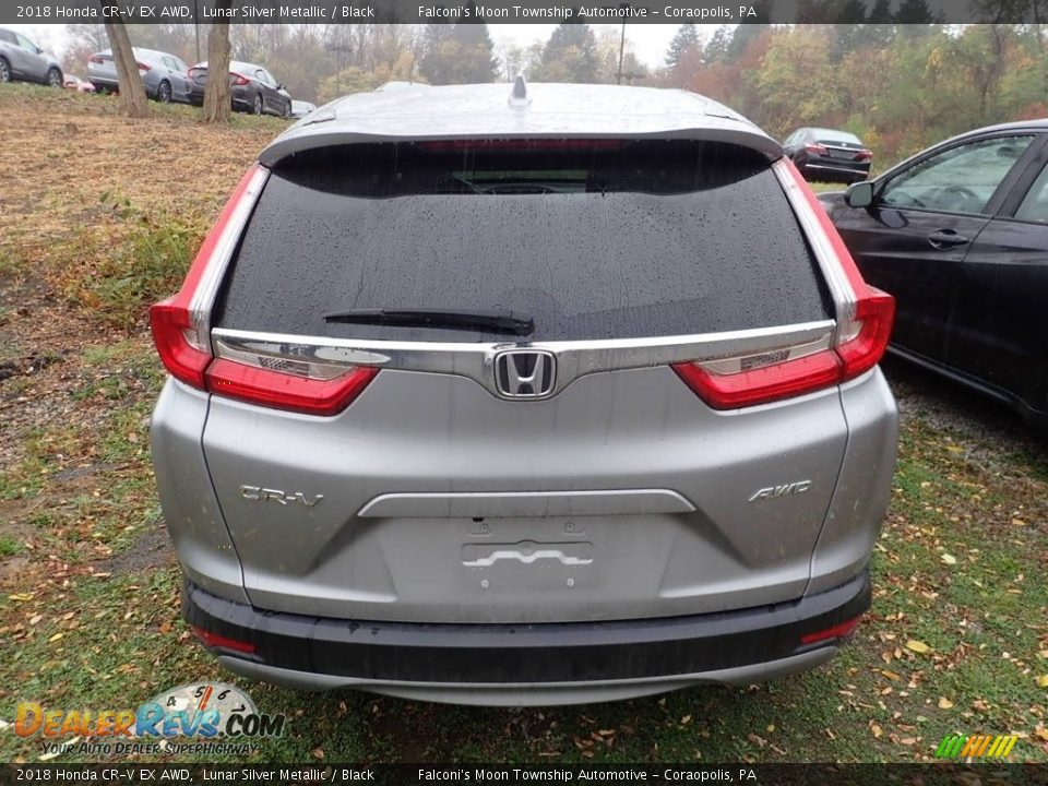 2018 Honda CR-V EX AWD Lunar Silver Metallic / Black Photo #3