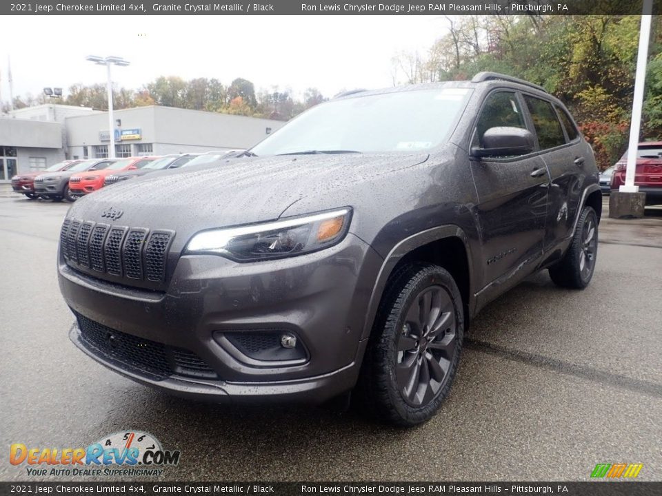 2021 Jeep Cherokee Limited 4x4 Granite Crystal Metallic / Black Photo #1