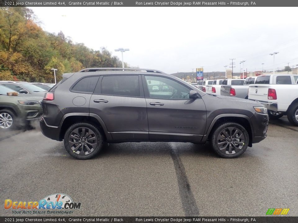 Granite Crystal Metallic 2021 Jeep Cherokee Limited 4x4 Photo #4