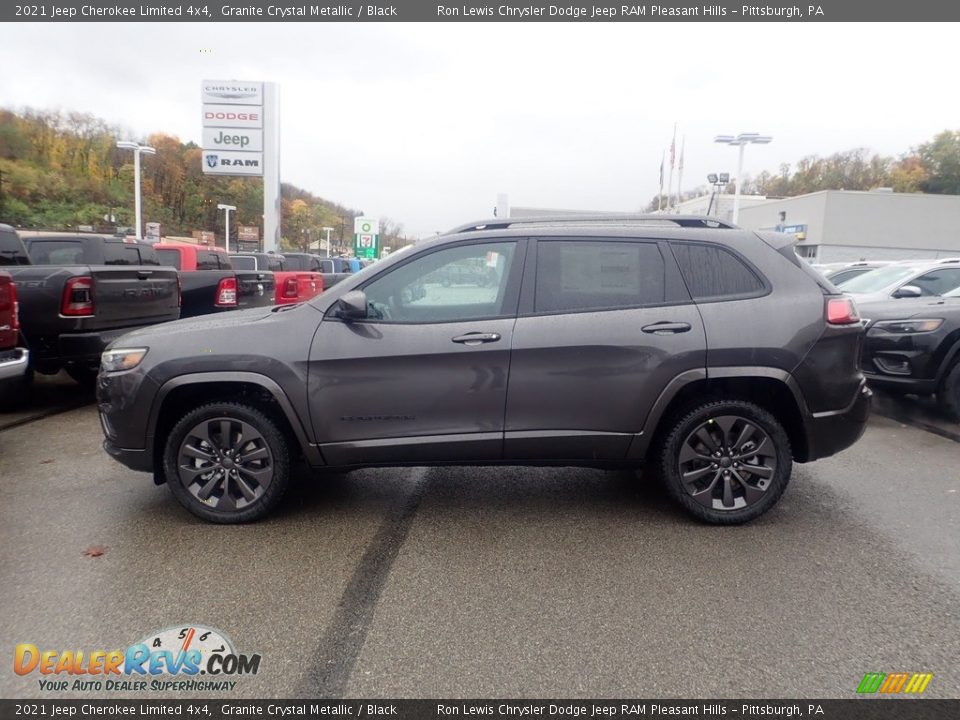 Granite Crystal Metallic 2021 Jeep Cherokee Limited 4x4 Photo #7