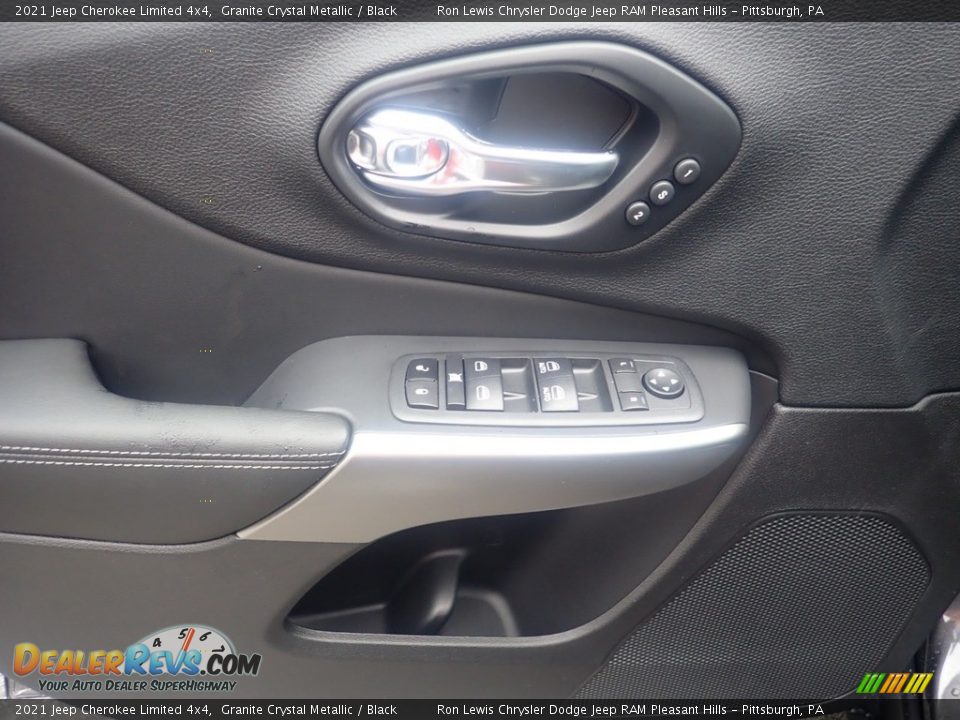 Door Panel of 2021 Jeep Cherokee Limited 4x4 Photo #12
