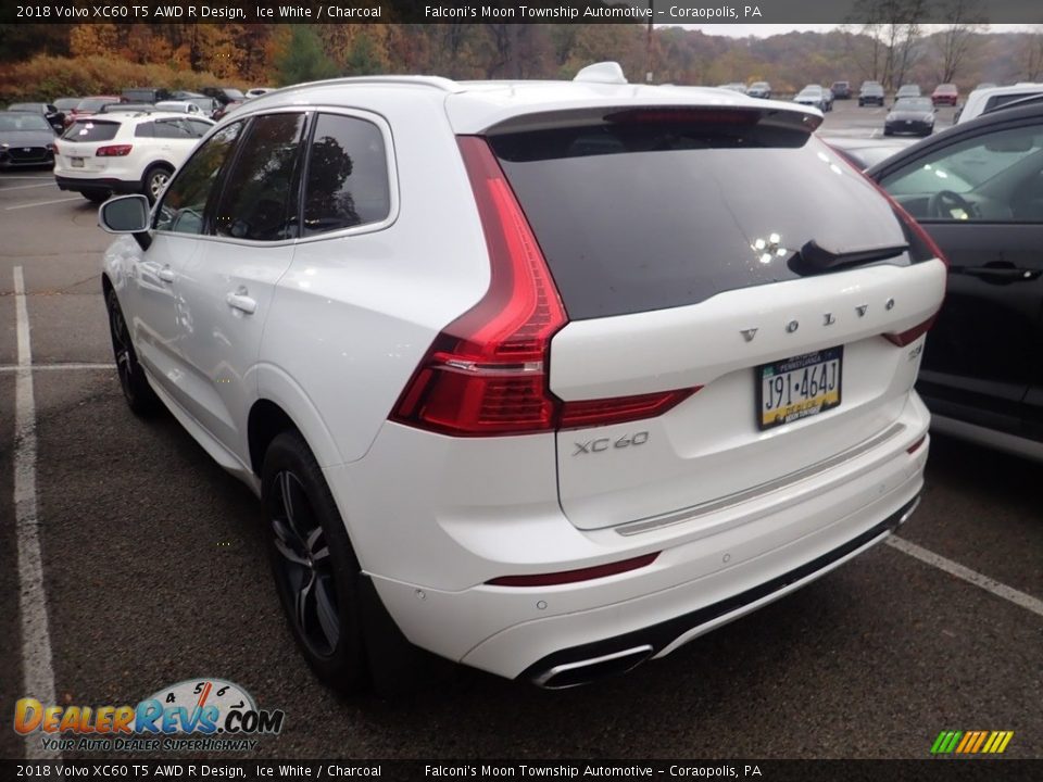 2018 Volvo XC60 T5 AWD R Design Ice White / Charcoal Photo #2