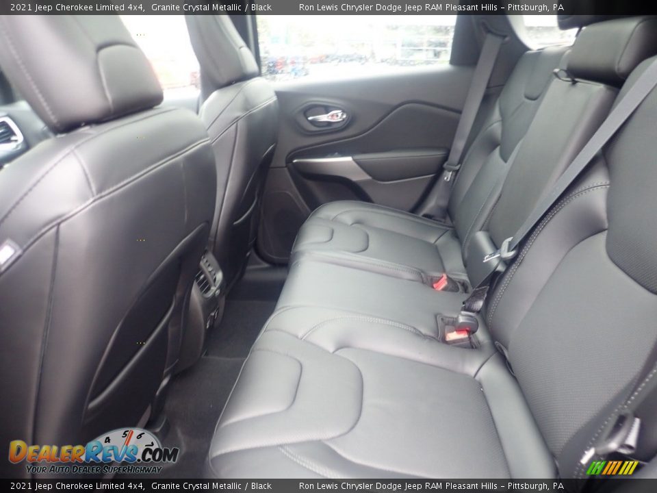Rear Seat of 2021 Jeep Cherokee Limited 4x4 Photo #14