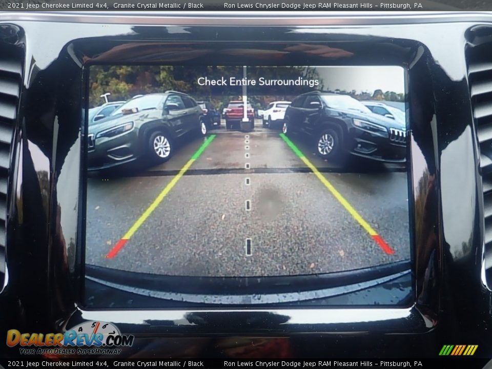 2021 Jeep Cherokee Limited 4x4 Granite Crystal Metallic / Black Photo #16