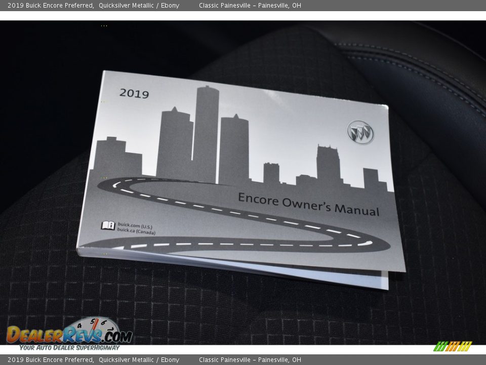 2019 Buick Encore Preferred Quicksilver Metallic / Ebony Photo #18