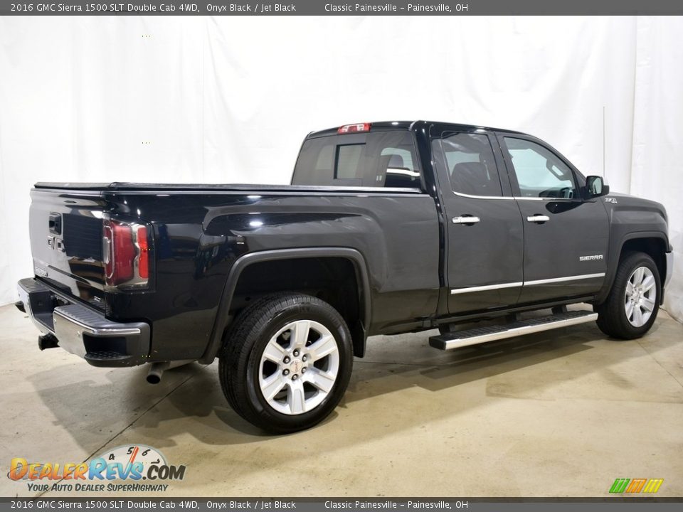 Onyx Black 2016 GMC Sierra 1500 SLT Double Cab 4WD Photo #2