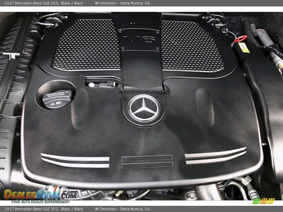 2017 Mercedes-Benz GLE 350 Black / Black Photo #32
