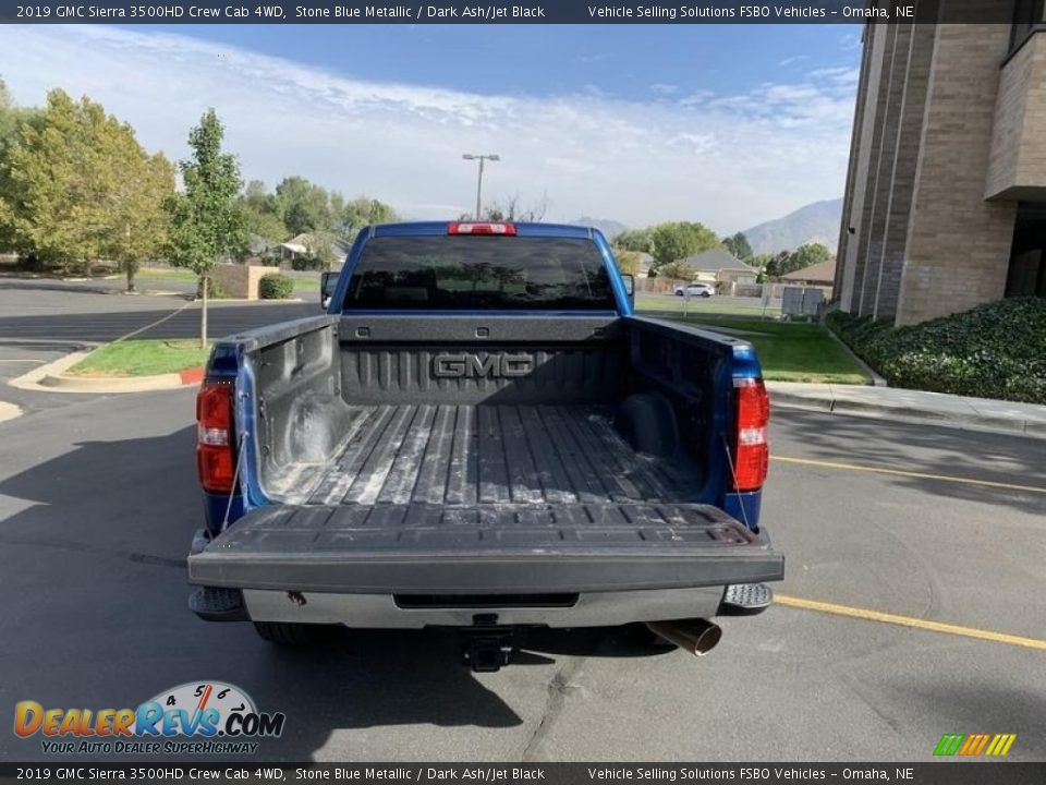 2019 GMC Sierra 3500HD Crew Cab 4WD Stone Blue Metallic / Dark Ash/Jet Black Photo #4