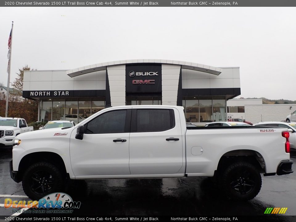 2020 Chevrolet Silverado 1500 LT Trail Boss Crew Cab 4x4 Summit White / Jet Black Photo #1