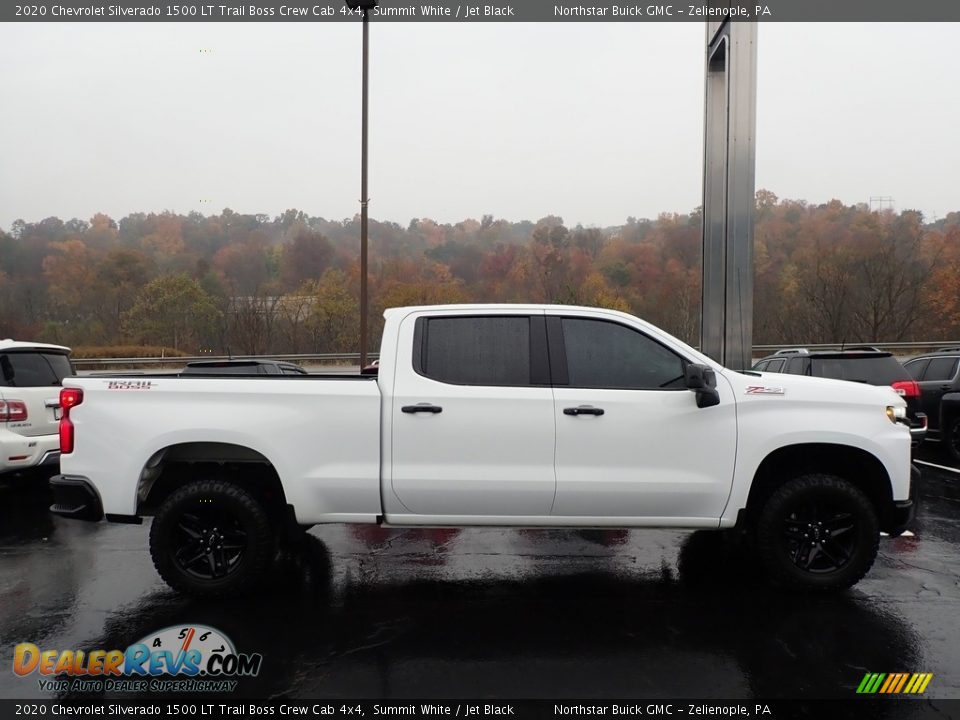 2020 Chevrolet Silverado 1500 LT Trail Boss Crew Cab 4x4 Summit White / Jet Black Photo #5