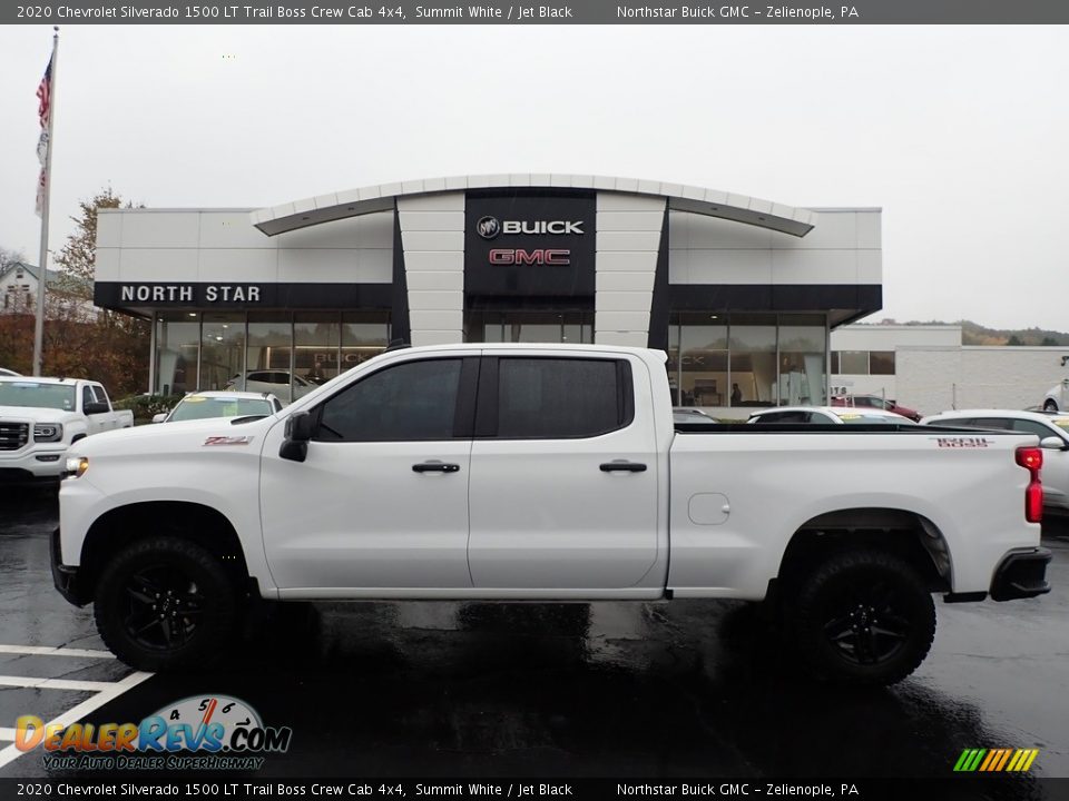 2020 Chevrolet Silverado 1500 LT Trail Boss Crew Cab 4x4 Summit White / Jet Black Photo #12