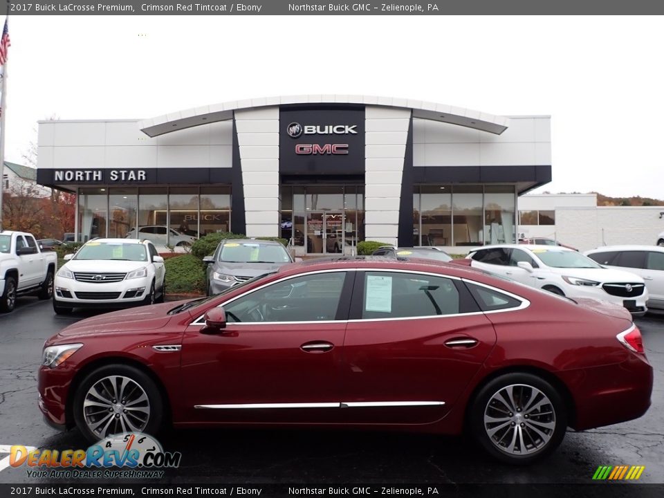 2017 Buick LaCrosse Premium Crimson Red Tintcoat / Ebony Photo #1