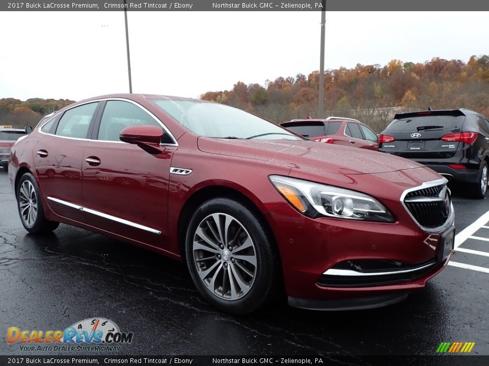 2017 Buick LaCrosse Premium Crimson Red Tintcoat / Ebony Photo #4