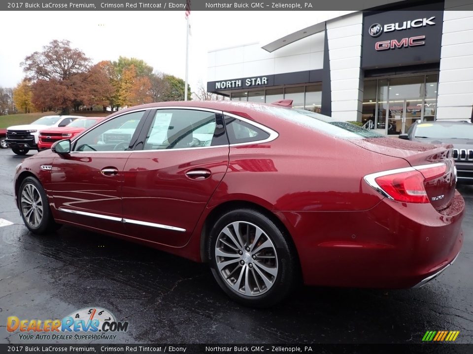 2017 Buick LaCrosse Premium Crimson Red Tintcoat / Ebony Photo #11