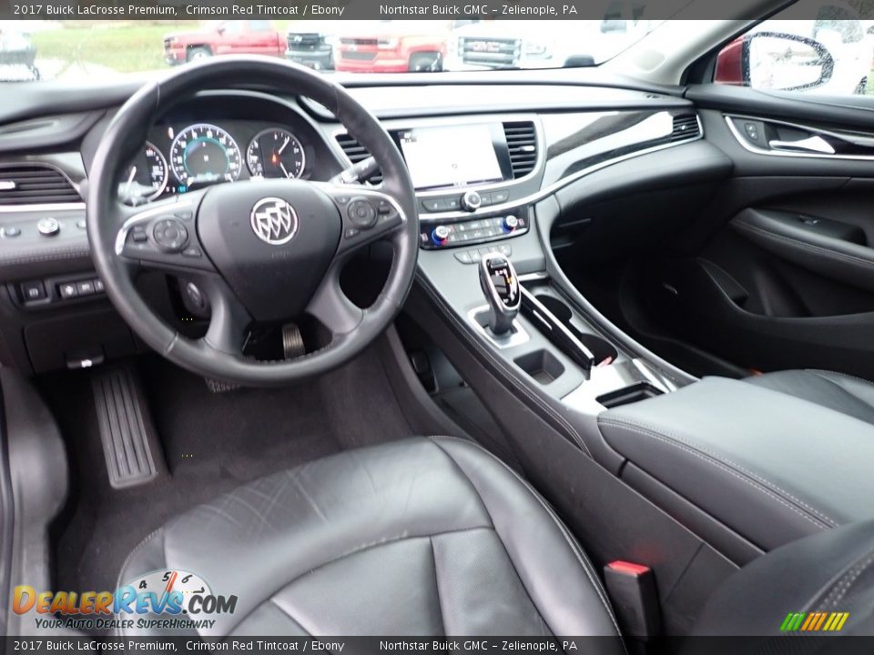 2017 Buick LaCrosse Premium Crimson Red Tintcoat / Ebony Photo #19