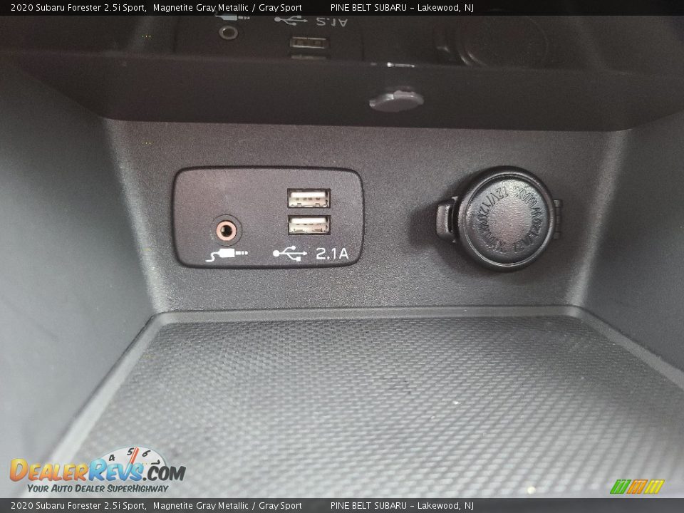2020 Subaru Forester 2.5i Sport Magnetite Gray Metallic / Gray Sport Photo #10