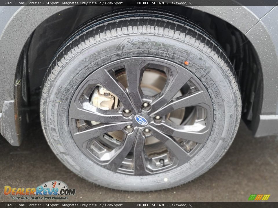 2020 Subaru Forester 2.5i Sport Magnetite Gray Metallic / Gray Sport Photo #25