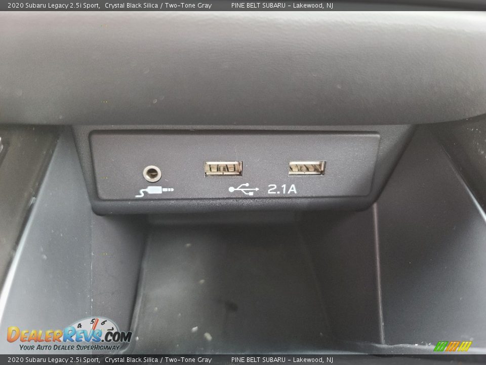 2020 Subaru Legacy 2.5i Sport Crystal Black Silica / Two-Tone Gray Photo #9