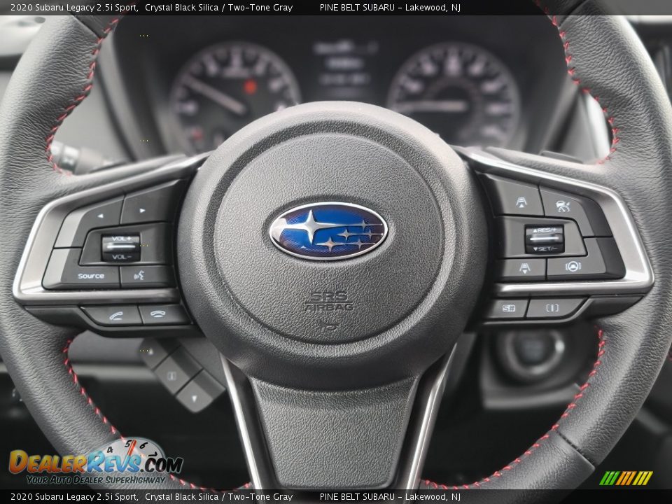 2020 Subaru Legacy 2.5i Sport Crystal Black Silica / Two-Tone Gray Photo #10