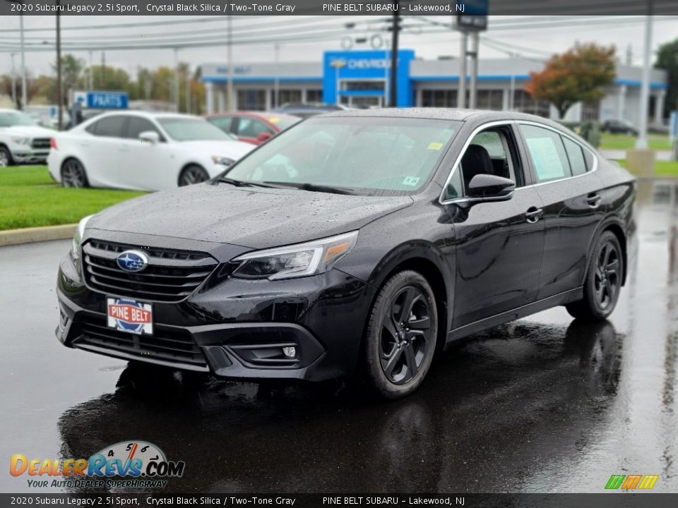 2020 Subaru Legacy 2.5i Sport Crystal Black Silica / Two-Tone Gray Photo #16