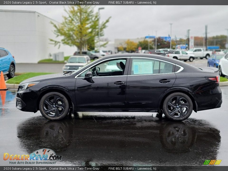 2020 Subaru Legacy 2.5i Sport Crystal Black Silica / Two-Tone Gray Photo #18