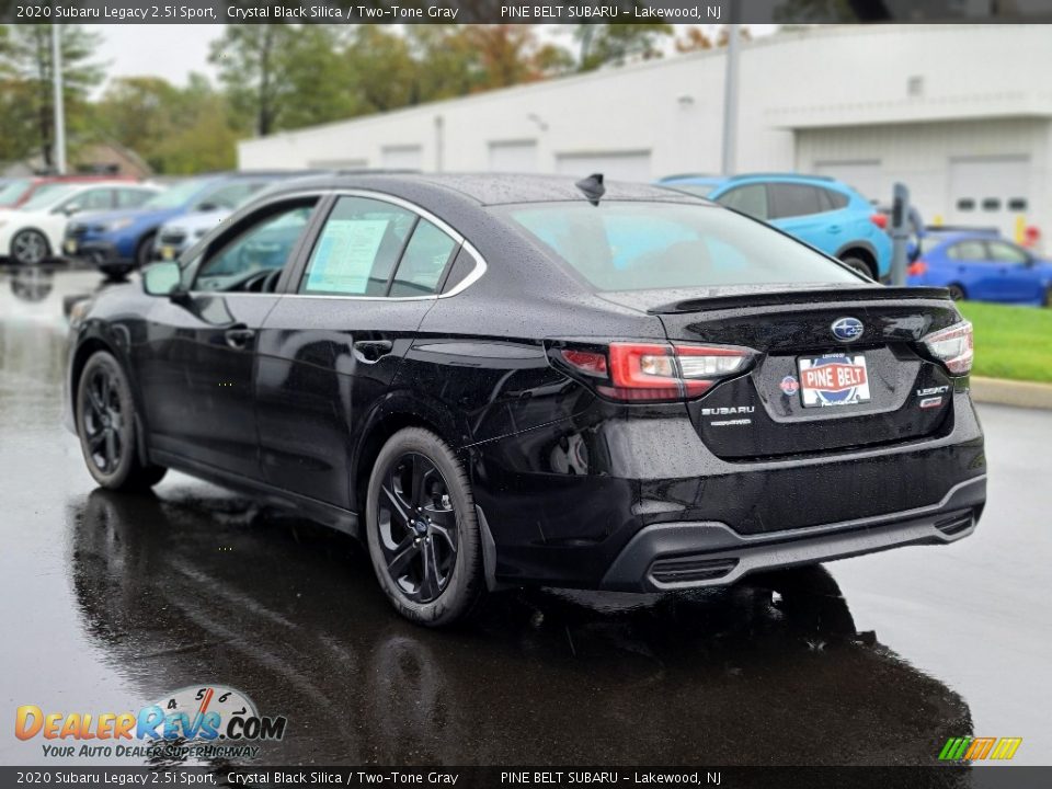 2020 Subaru Legacy 2.5i Sport Crystal Black Silica / Two-Tone Gray Photo #19