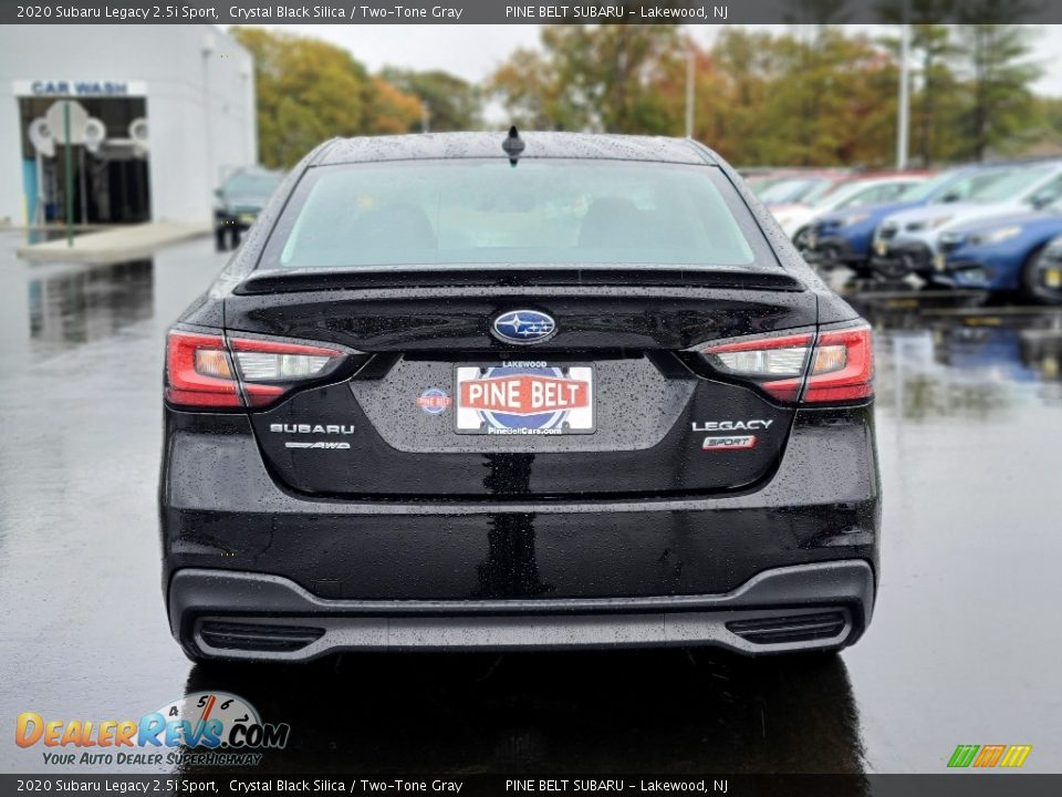 2020 Subaru Legacy 2.5i Sport Crystal Black Silica / Two-Tone Gray Photo #20