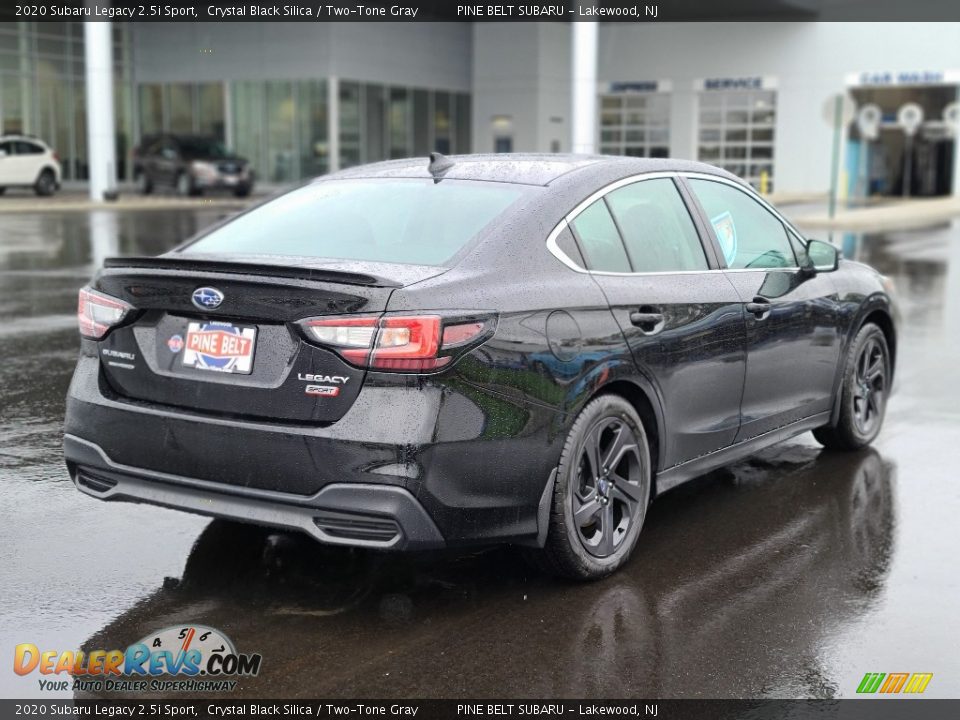 2020 Subaru Legacy 2.5i Sport Crystal Black Silica / Two-Tone Gray Photo #21