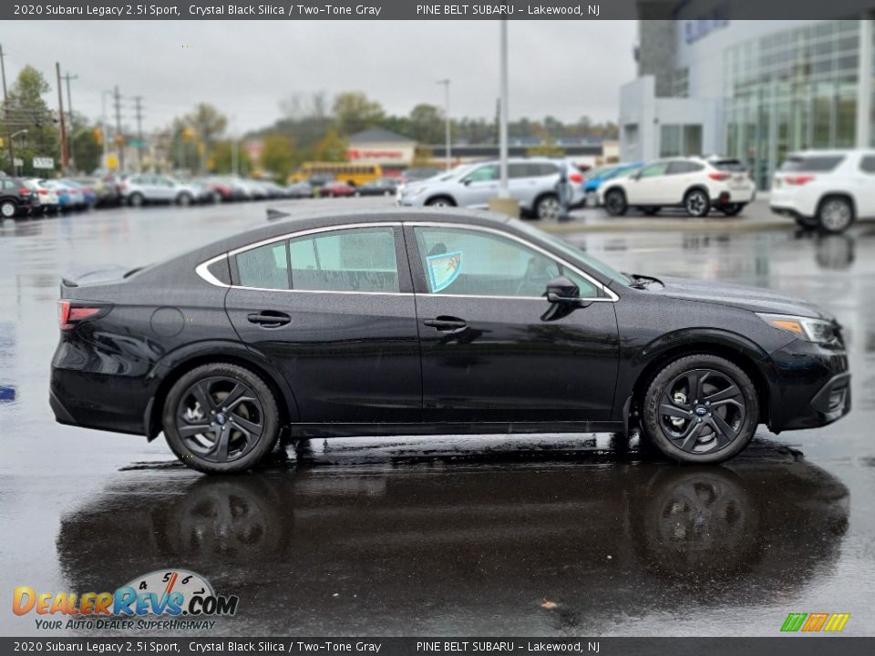 2020 Subaru Legacy 2.5i Sport Crystal Black Silica / Two-Tone Gray Photo #22