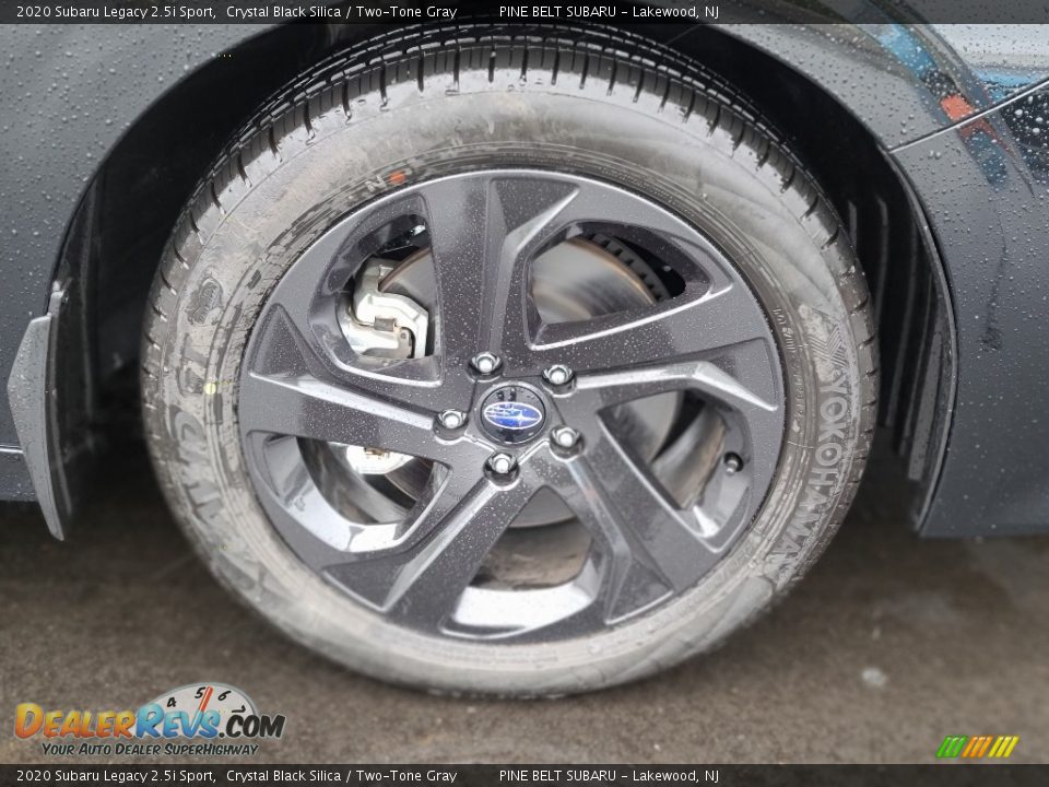 2020 Subaru Legacy 2.5i Sport Crystal Black Silica / Two-Tone Gray Photo #23