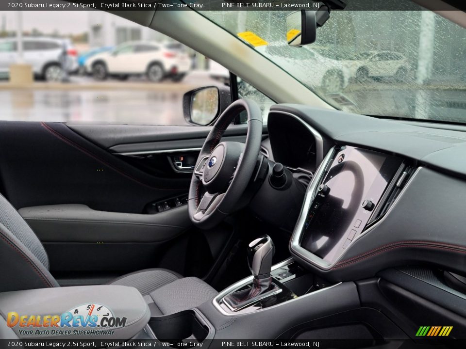 2020 Subaru Legacy 2.5i Sport Crystal Black Silica / Two-Tone Gray Photo #25
