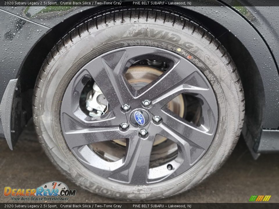 2020 Subaru Legacy 2.5i Sport Crystal Black Silica / Two-Tone Gray Photo #26
