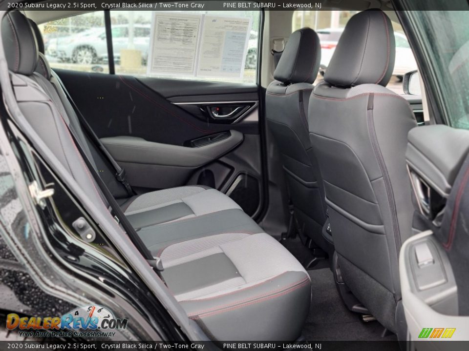 2020 Subaru Legacy 2.5i Sport Crystal Black Silica / Two-Tone Gray Photo #27
