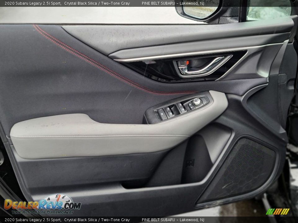 2020 Subaru Legacy 2.5i Sport Crystal Black Silica / Two-Tone Gray Photo #31