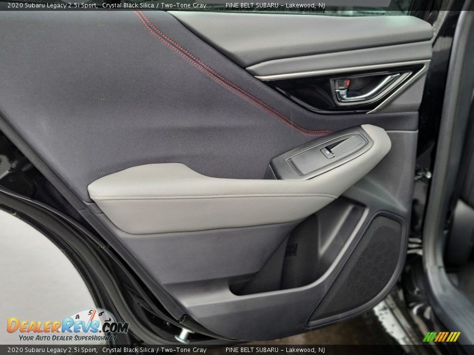 2020 Subaru Legacy 2.5i Sport Crystal Black Silica / Two-Tone Gray Photo #33