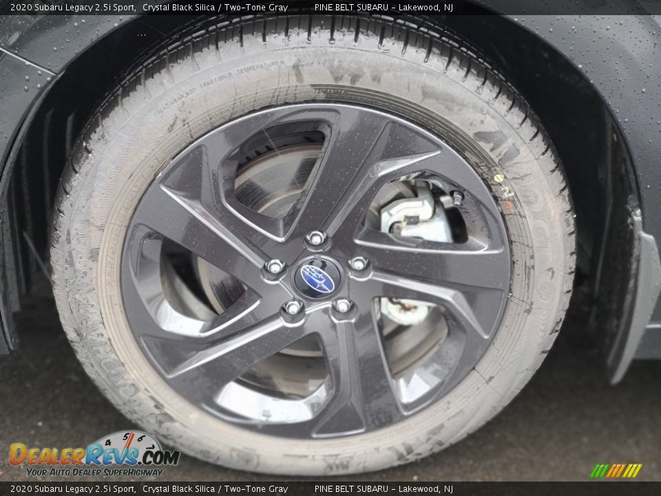 2020 Subaru Legacy 2.5i Sport Crystal Black Silica / Two-Tone Gray Photo #34