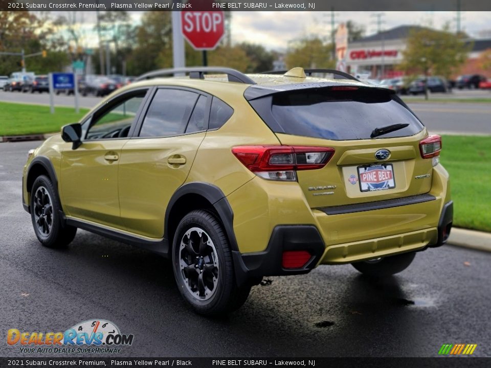 2021 Subaru Crosstrek Premium Plasma Yellow Pearl / Black Photo #6