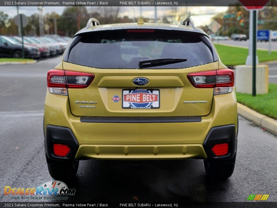 2021 Subaru Crosstrek Premium Plasma Yellow Pearl / Black Photo #7