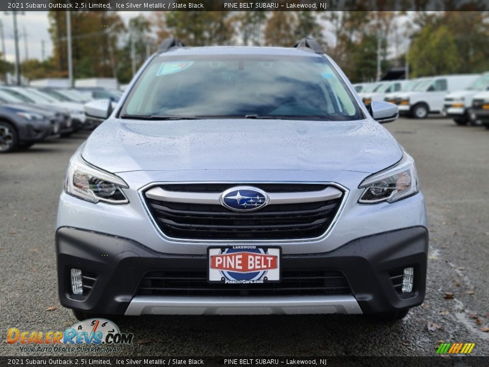 2021 Subaru Outback 2.5i Limited Ice Silver Metallic / Slate Black Photo #3