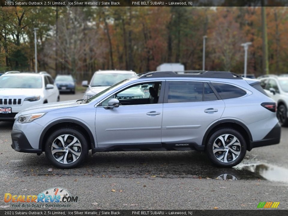 2021 Subaru Outback 2.5i Limited Ice Silver Metallic / Slate Black Photo #4