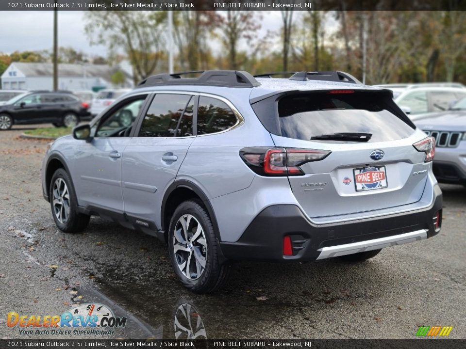 2021 Subaru Outback 2.5i Limited Ice Silver Metallic / Slate Black Photo #6