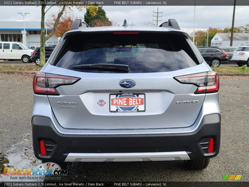 2021 Subaru Outback 2.5i Limited Ice Silver Metallic / Slate Black Photo #7
