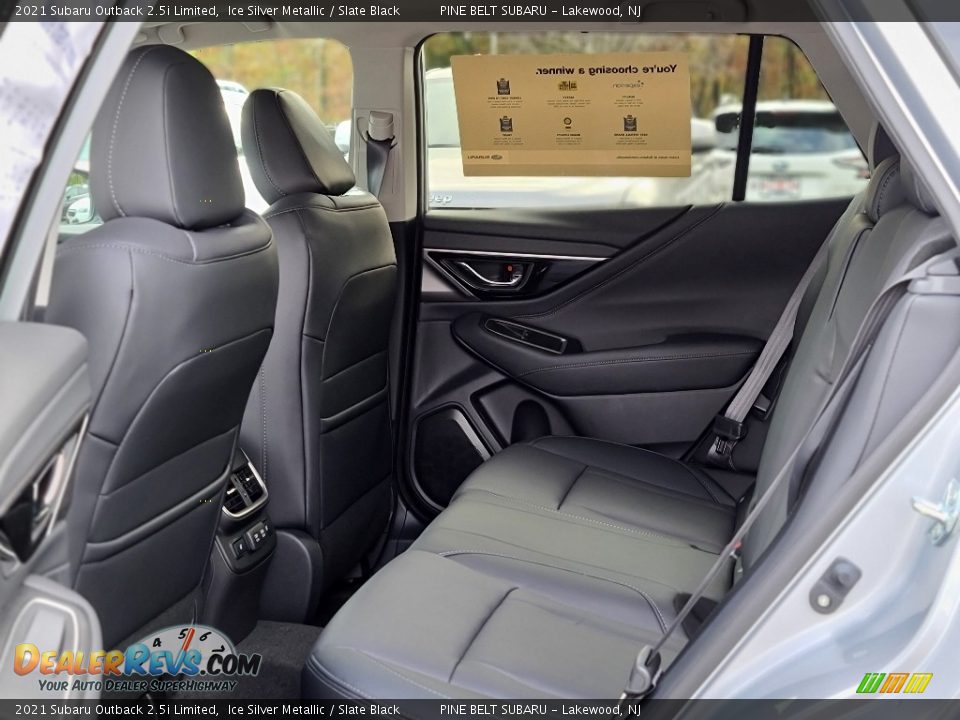 2021 Subaru Outback 2.5i Limited Ice Silver Metallic / Slate Black Photo #9