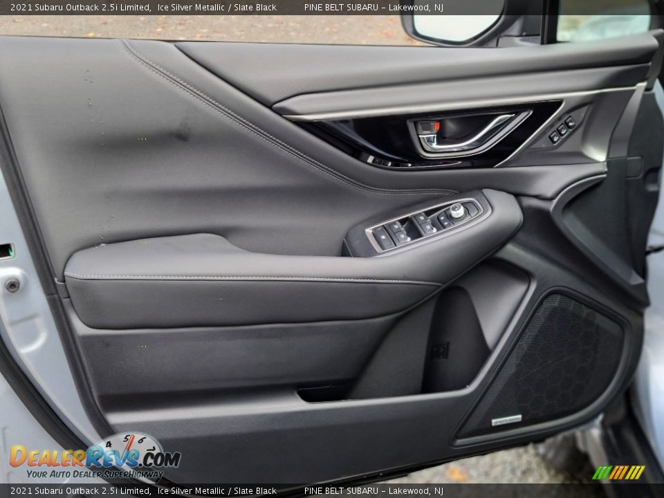 2021 Subaru Outback 2.5i Limited Ice Silver Metallic / Slate Black Photo #12