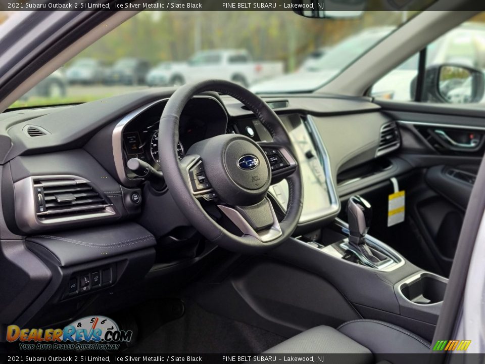 2021 Subaru Outback 2.5i Limited Ice Silver Metallic / Slate Black Photo #13