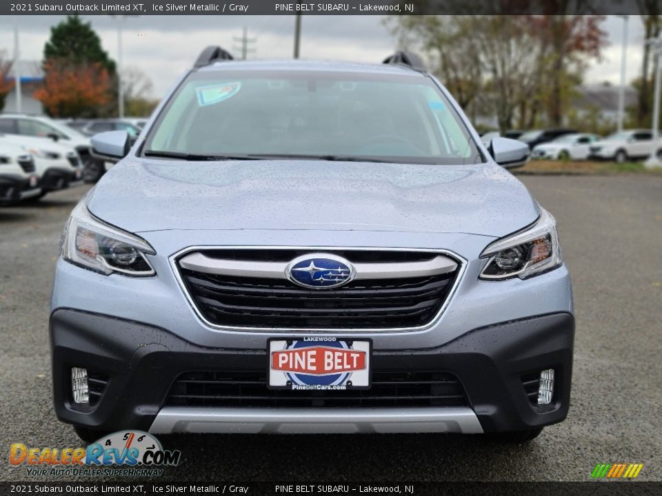 2021 Subaru Outback Limited XT Ice Silver Metallic / Gray Photo #3