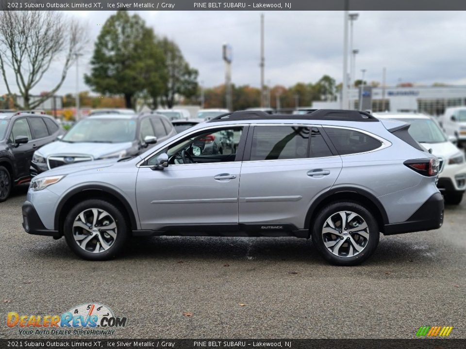 2021 Subaru Outback Limited XT Ice Silver Metallic / Gray Photo #4