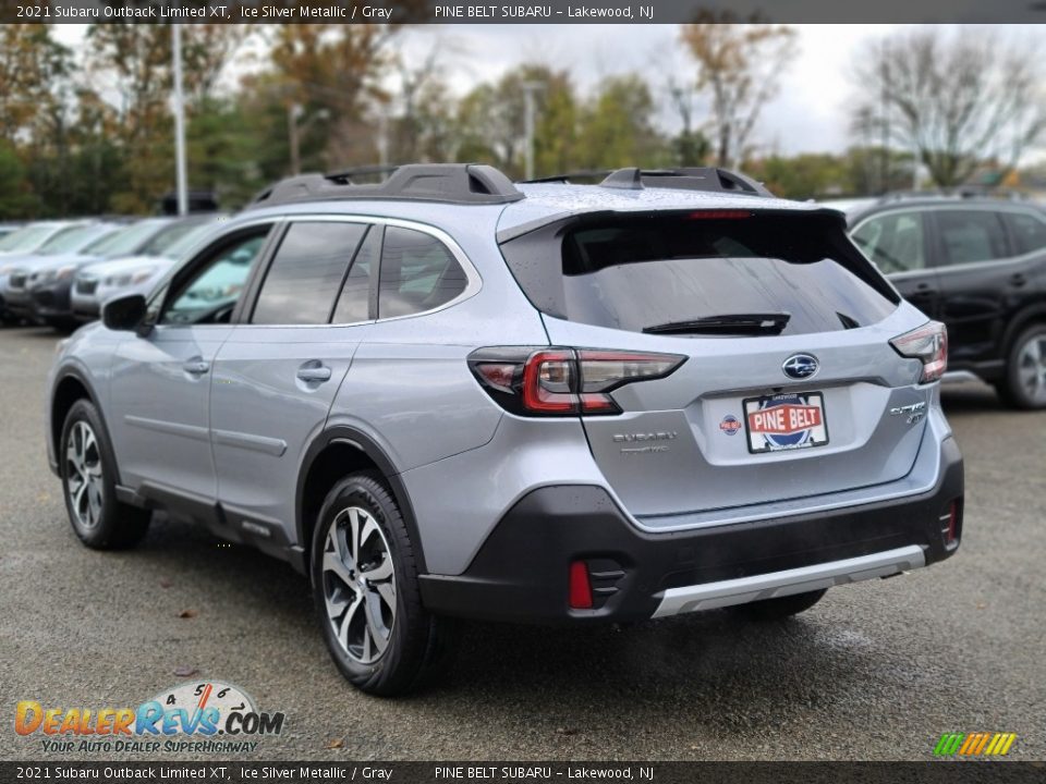 2021 Subaru Outback Limited XT Ice Silver Metallic / Gray Photo #6